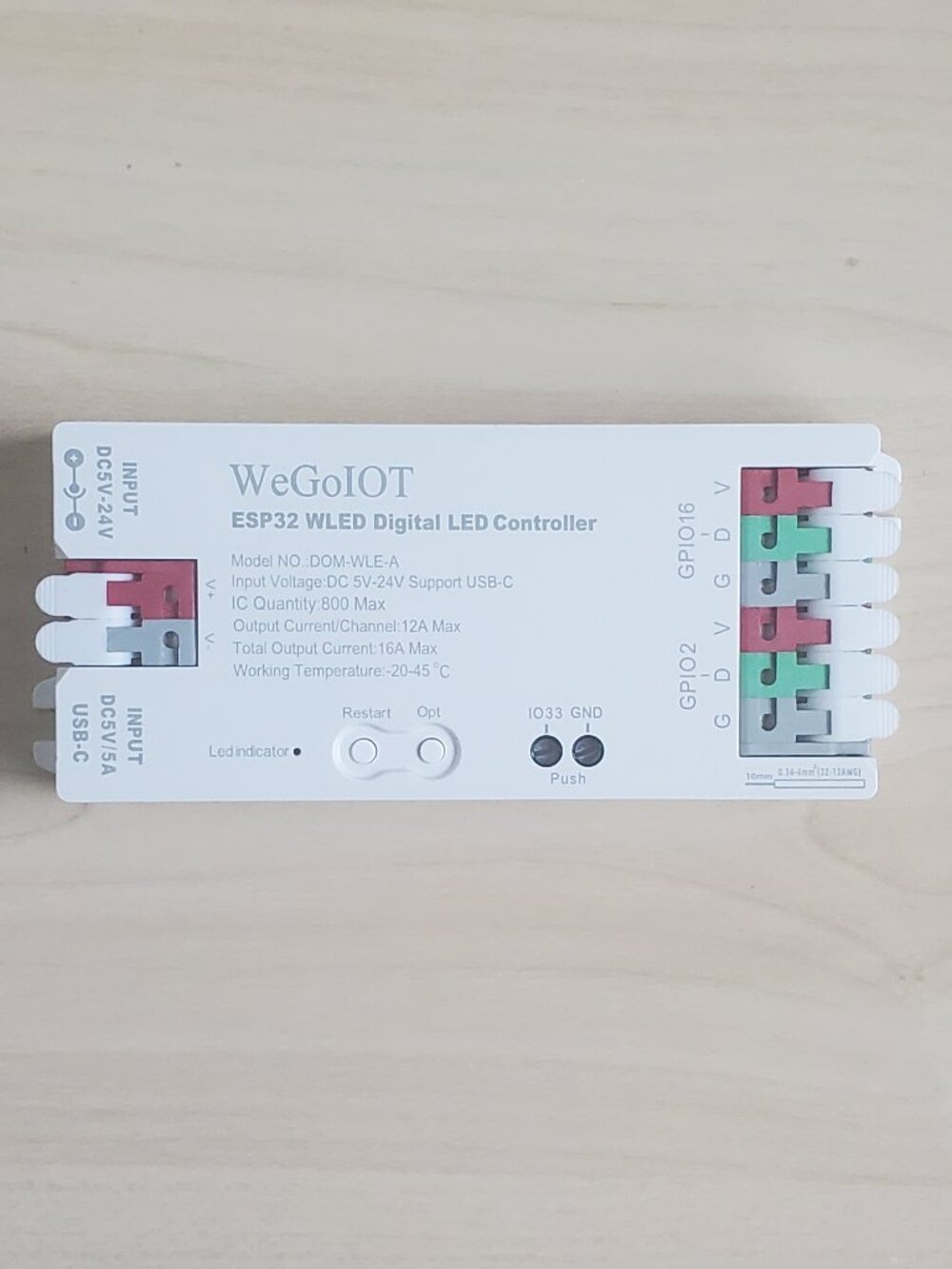 WLED Digital LED Strip Controller (App controlled) - Picture 2 of 11